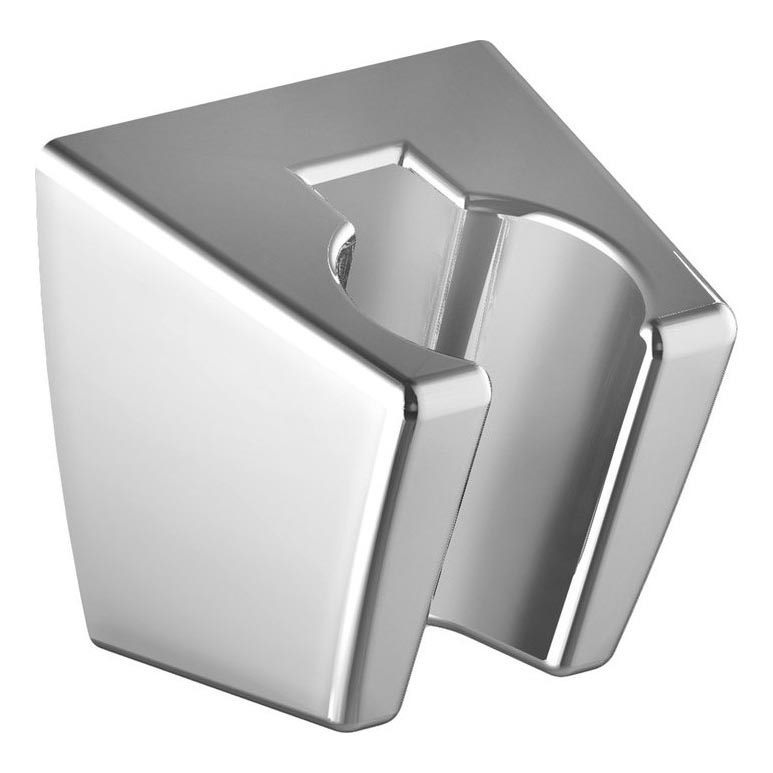 Ravak X07P345 - Suporte de duche em plástico 4,9x4,7 cm cromado brilhante
