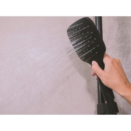 Ravak X07P569 - Ducha de mão com botão preta