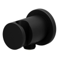 Ravak X07P572 - Suporte de duche com saída 7,8x6 cm preto