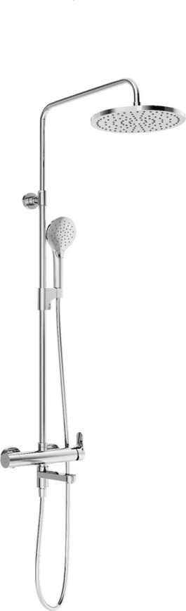 Ravak X07P642 - Conjunto de duche com misturador, cromado brilhante