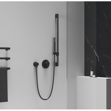 Ravak X07P670 - Duche manual preto fosco