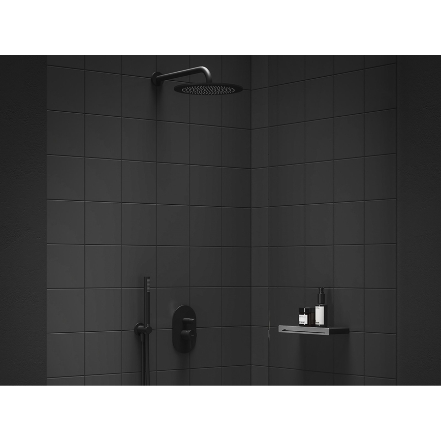 Ravak X07P670 - Duche manual preto fosco