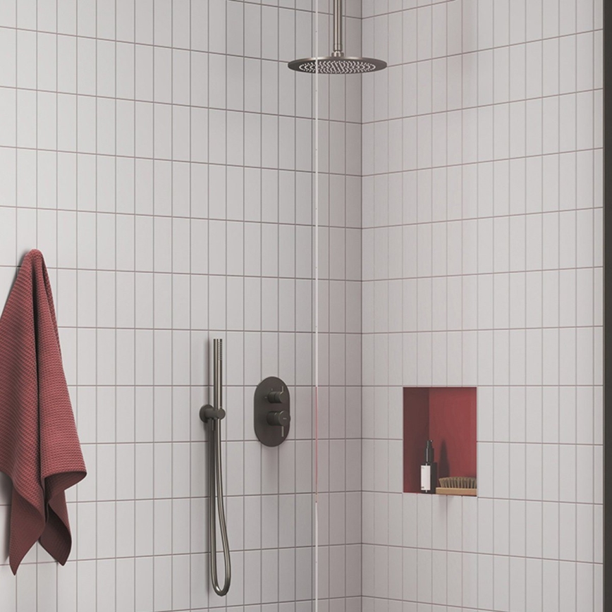 Ravak X07P694 - Duche de mão em grafite escovado