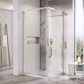 Ravak X1LM70C00Z1 - Cabine de duche de canto de 4 painéis BLIX SLIM 90x90 cm cromado brilhante
