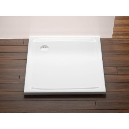 Ravak XA034411010 - Base de duche quadrada PERSEUS 80x80 cm branca