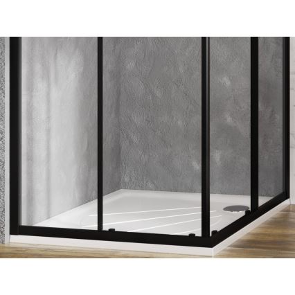 Ravak XA037701010 - Base de duche quadrada PERSEUS 90x90 cm branca