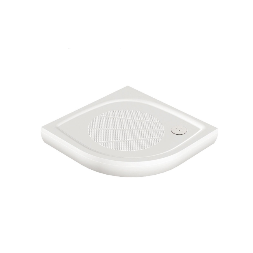 Ravak XA237701010 - Plato de duche em quadrante ELIPSO 90x90 cm branco