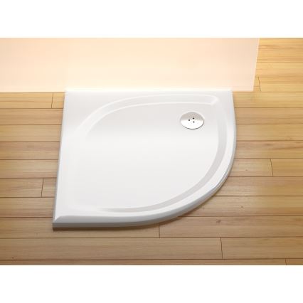 Ravak XA237711010 - Base de duche quadrante ELIPSO 90x90 cm branca