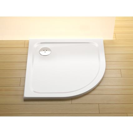 Ravak XA247701010 - Base de duche quadrante ELIPSO 90x90 cm branca