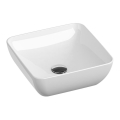 Ravak XJX01138001 - Lavatório de bancada UNI SLIM 38x38 cm cerâmica/branca