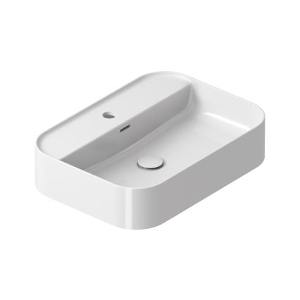 Ravak XJX01155005 - Lavatório de sobrepor CERAMIC SLIM 55x40 cm cerâmica/branco