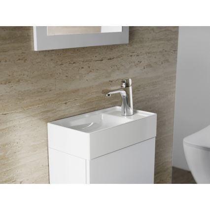 Ravak XJX01240000 - Lavatório de bancada VEDA SLIM 40 x 22 cm cerâmica/branco