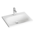 Ravak XJX01260000 - Lavatório embutido BALANCE 60x46,5 cm cerâmica/branco