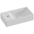 Ravak XJXL1240000 - Lavatório suspenso VEDA 40,8x22,2 cm cerâmica/branco