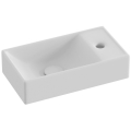 Ravak XJXP1240000 - Lavatório suspenso VEDA 40,8x22,2 cm cerâmica/branco