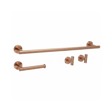 REA-05002 - Conjunto de acessórios para casa de banho ARI em cobre escovado