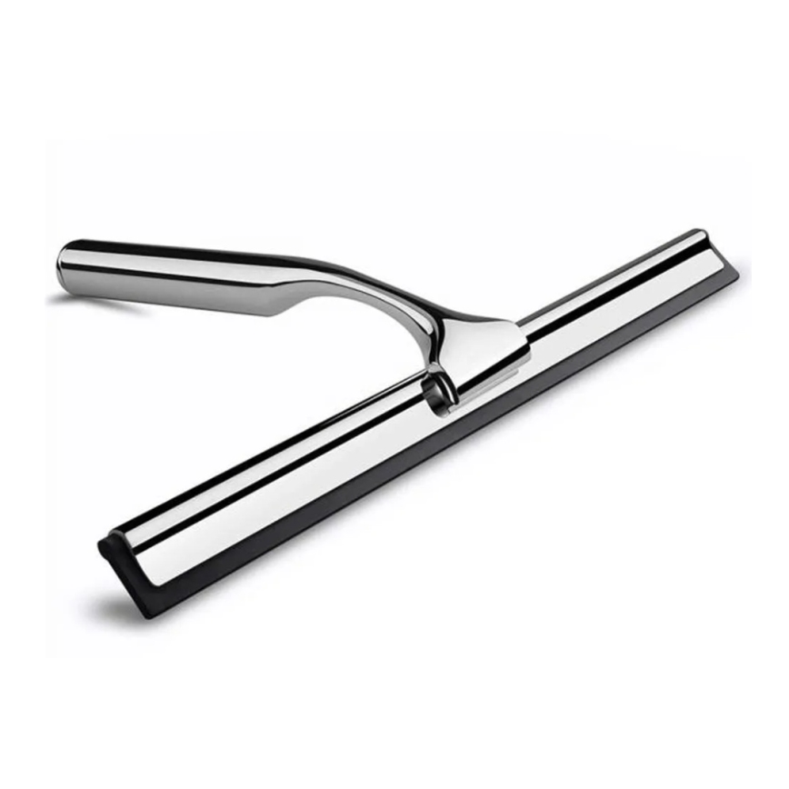 REA-70000 - Rodo para vidro com suporte, acabamento cromado brilhante