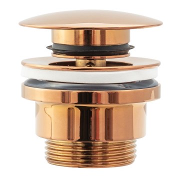 REA-A533A - Válvula CLICK-CLACK para lavatório Ø 6,4 cm, ouro rosa