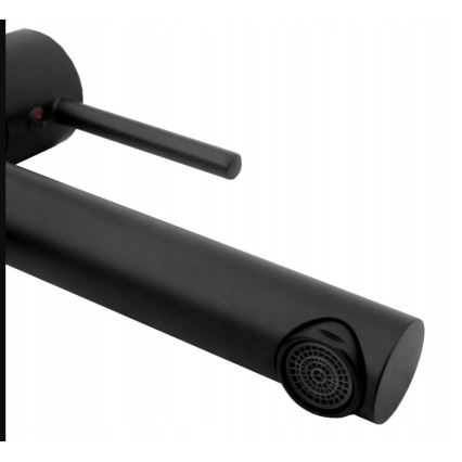 REA-B0229 - Torneira para lavatório TESS 31,5 cm preta