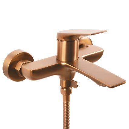 REA-B0492 - Conjunto de banheira AVALON, acabamento em cobre escovado
