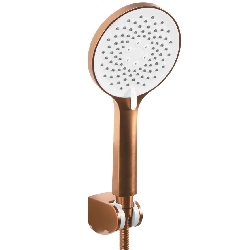 REA-B0492 - Conjunto de banheira AVALON, acabamento em cobre escovado