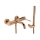 REA-B0980 - Conjunto para banheira LUNGO DIAMOND em cobre