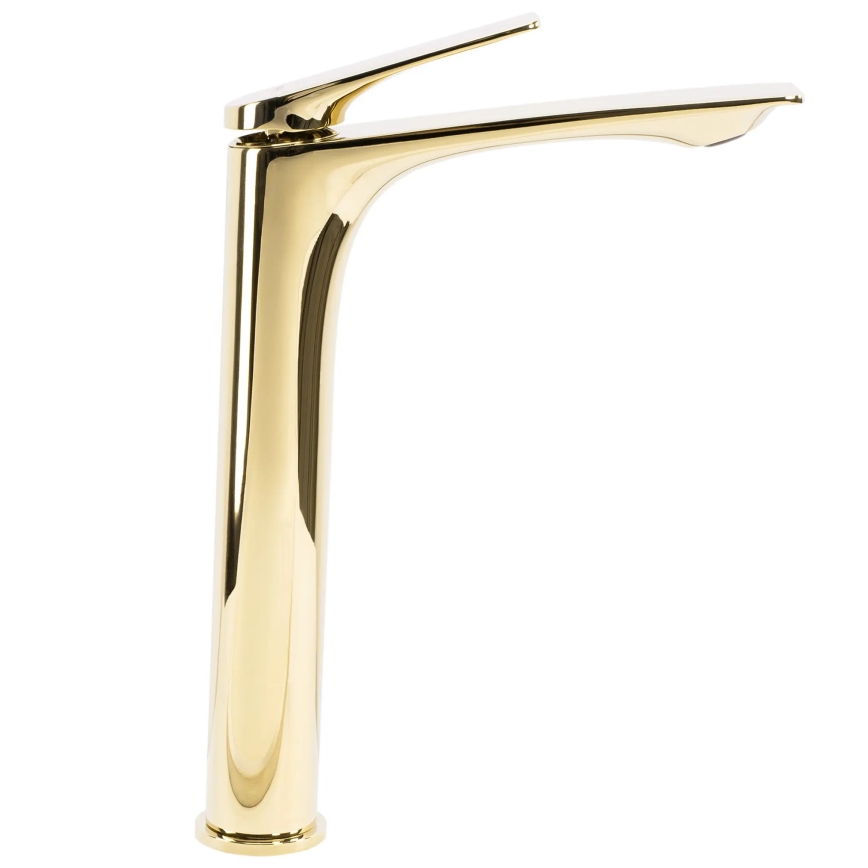 REA-B1127 - Torneira para lavatório AVALON 30 cm dourada