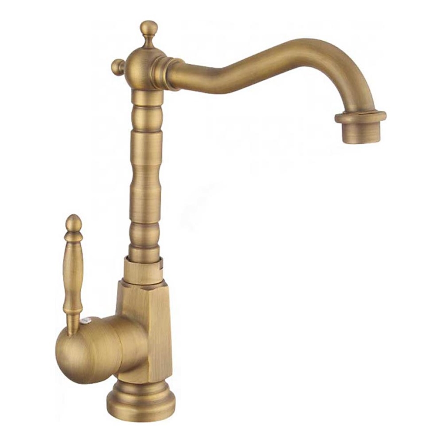 REA-B2150 - Misturador para lavatório BONA 28,5 cm, acabamento dourado escovado