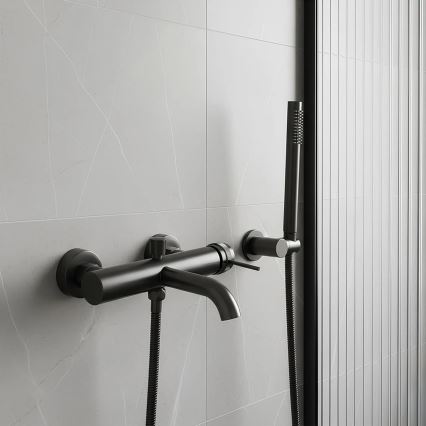REA-B2352 - Kit para banheira LUNGO titânio