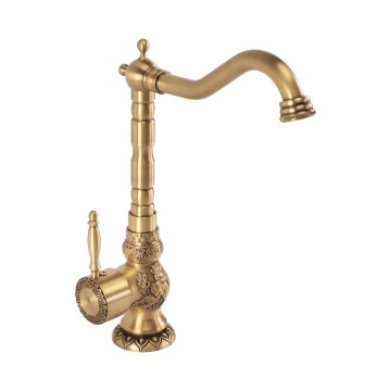 REA-B2500 - Torneira de lavatório VENICE 32 cm dourada escovada