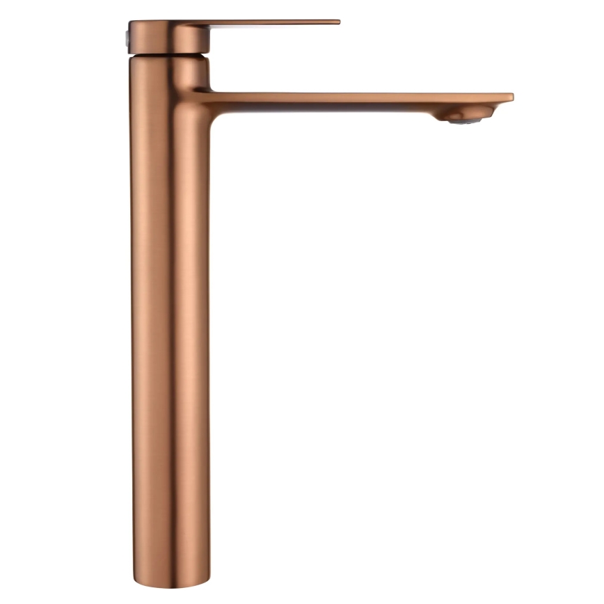 REA-B3002 - Misturador para lavatório STORM 29,5 cm, acabamento em cobre escovado