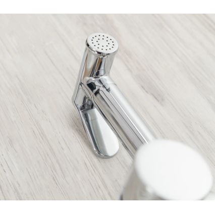 REA-B4106 - Misturadora para bidé com duche de mão para instalação encastrada LUNGO cromado brilhante