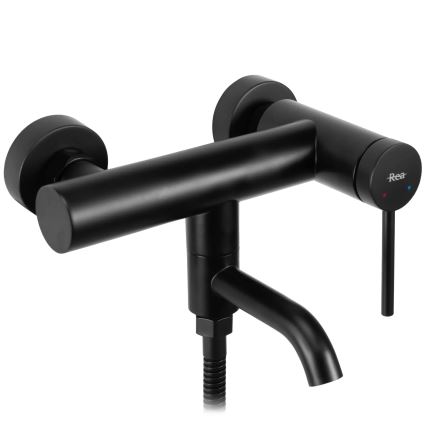 REA-B4240 - Conjunto para banheira CLIF preto mate