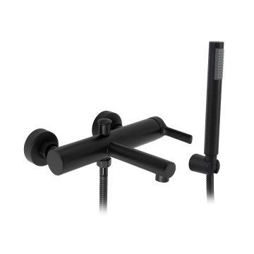 REA-B4523 - Conjunto para banheira PIXEL preto mate