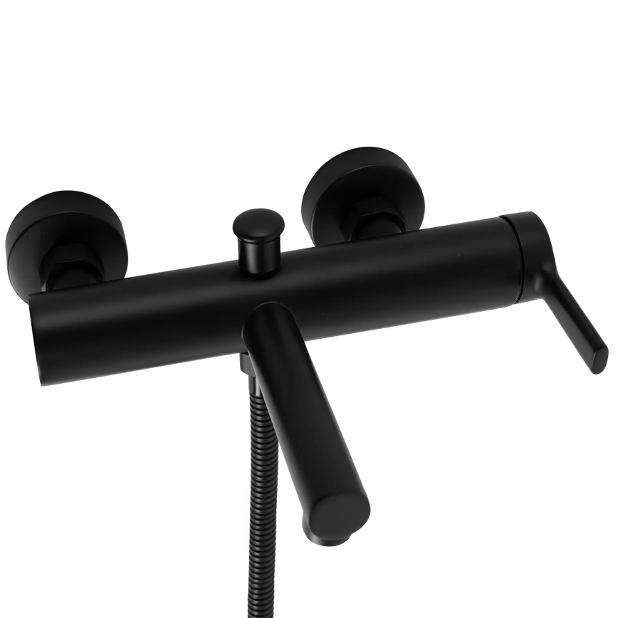 REA-B4523 - Conjunto para banheira PIXEL preto mate