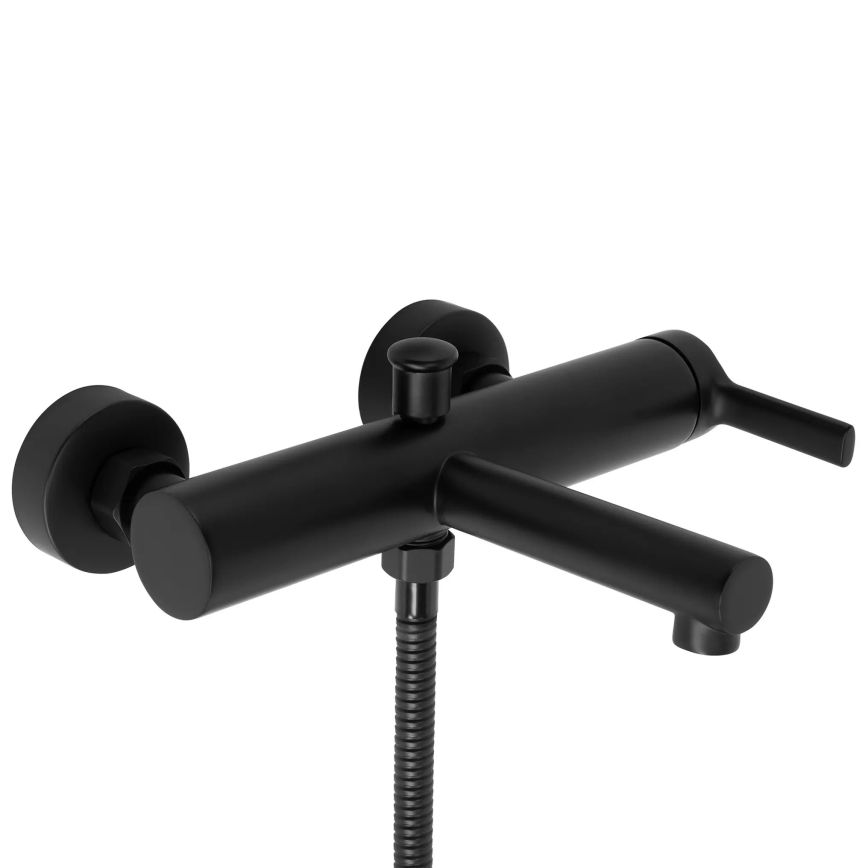 REA-B4523 - Conjunto para banheira PIXEL preto mate