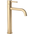REA-B4526 - Torneira para lavatório LUNGO 28 cm dourada escovada