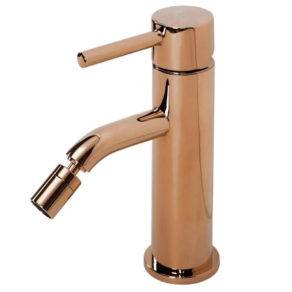 REA-B4700 - Misturador para bidé LUNGO 17 cm ouro rosa