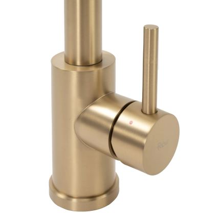 REA-B4821 - Torneira para lava-loiças com esguicho extraível COLIN 42,5 cm dourada escovada