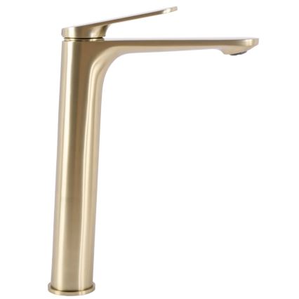 REA-B4895 - Torneira de lavatório MARCO 27,5 cm, acabamento dourado escovado