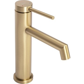 REA-B5316 - Misturadora para lavatório FOSS 20,5 cm, dourado escovado