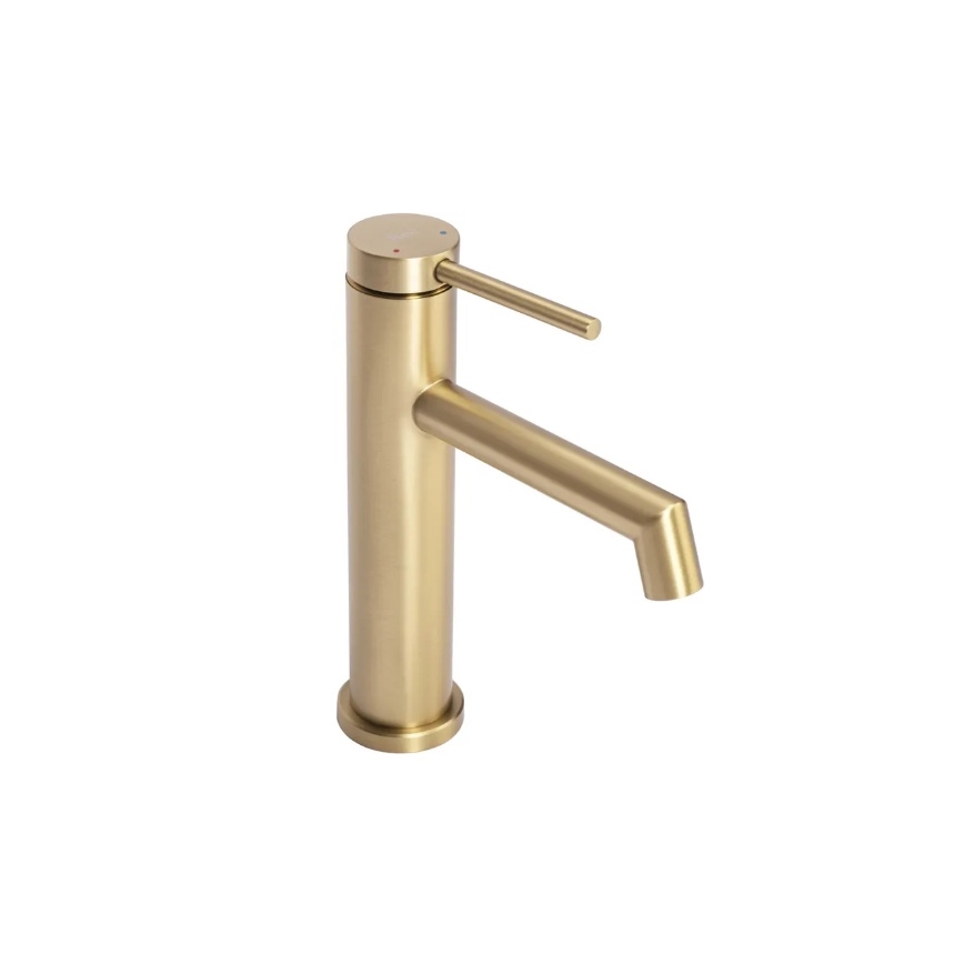 REA-B5316 - Misturadora para lavatório FOSS 20,5 cm, dourado escovado
