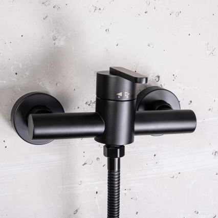 REA-B5500 - Conjunto de duche com misturador ONTARIO preto