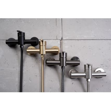 REA-B5500 - Conjunto de duche com misturador ONTARIO preto