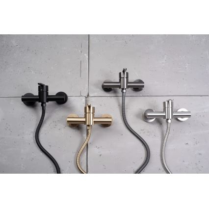 REA-B5502 - Conjunto de duche com misturador ONTARIO, níquel