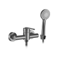REA-B5503 - Conjunto de duche com misturador ONTARIO titânio