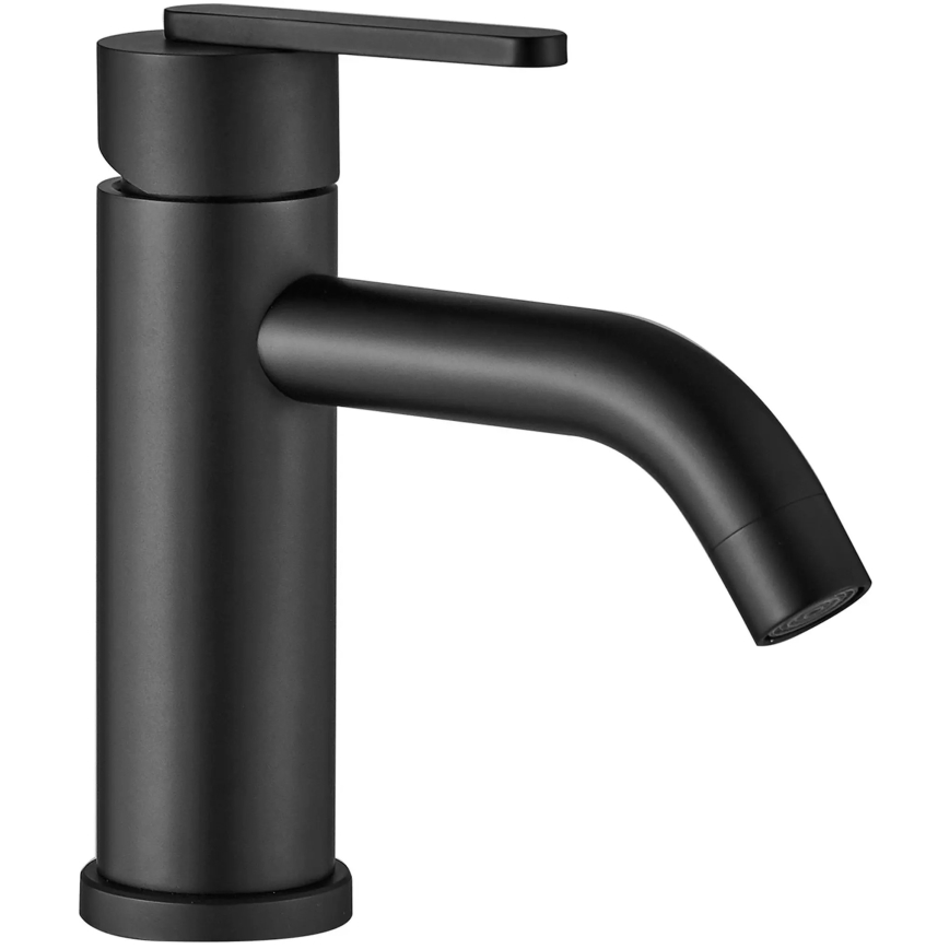 REA-B5504 - Torneira para lavatório ONTARIO 17,5 cm preta
