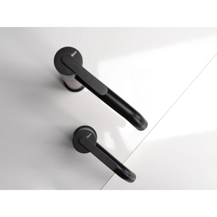 REA-B5508 - Misturador para lavatório ONTARIO 30 cm preto