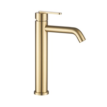 REA-B5509 - Torneira de lavatório ONTARIO 30 cm dourada escovada