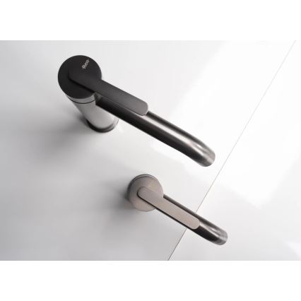 REA-B5511 - Bateria de lavatório ONTARIO 30 cm titânio